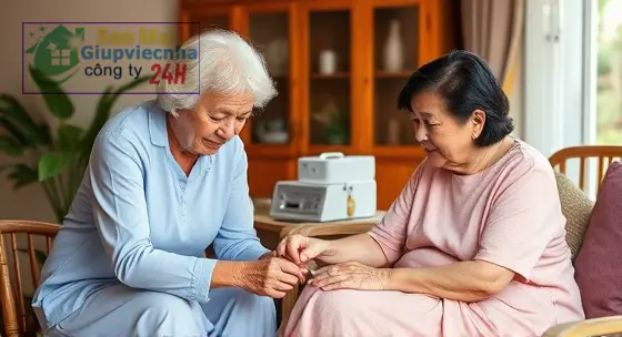 người giúp việc chăm sóc người cao tuổi Bình Thạnh