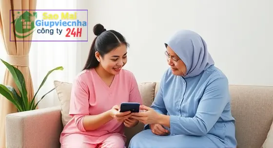 giúp việc nuôi bệnh theo giờ Bình Thạnh