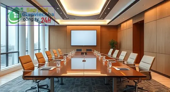 bí quyết vệ sinh phòng họp hiệu quả