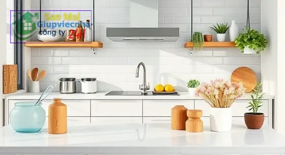 bí quyết dọn dẹp bếp