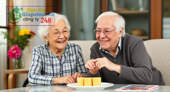 làm sao để ông bà luôn yêu đời