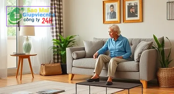 phòng tránh té ngã tại nhà