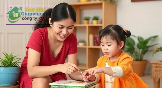 tìm người trông trẻ tại Đà Nẵng