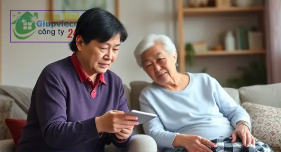 cách chăm sóc người già tại nhà