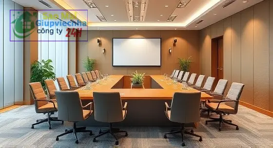 cách vệ sinh phòng họp trước và sau buổi họp