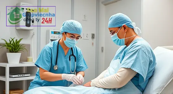chăm sóc bệnh nhân sau mổ