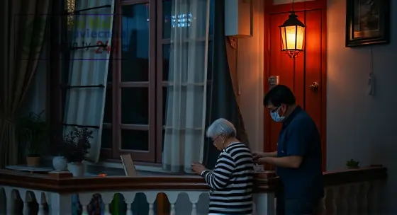 chăm sóc người già ban đêm Hà Nội