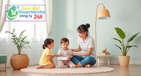 dịch vụ giữ trẻ tại nhà Bình Dương