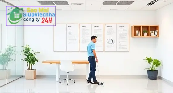 quản lý tạp vụ văn phòng