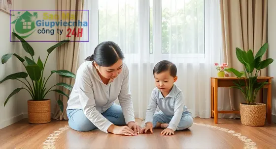thuê giữ trẻ tại nhà tại Bình Dương