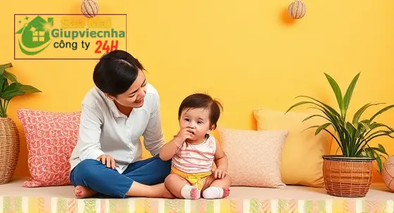 tìm người giữ trẻ sơ sinh tại Sài Gòn