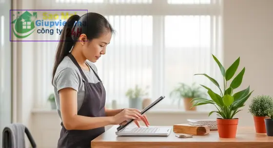 quản lý người giúp việc nhà